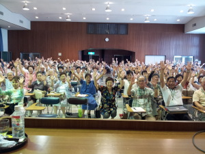 7月30日　加古川市老人大学校　講演会　